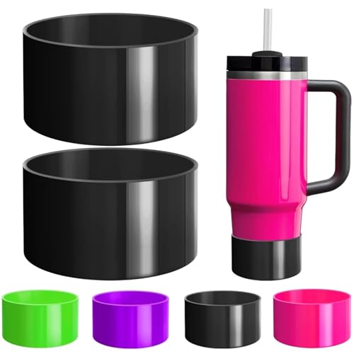 GGAUBAIFI 2 Stück Neon-Silikonstiefel für Stanley 40 Oz Quencher Tumbler, Silikonbecherhülle für Stanley Iceflow 20 Oz 30 Oz, Stanley Cup-Zubehör, schützend, Schwarz GGAUBAIFI 2 Stück Neon-Silikonstiefel für Stanley 40 Oz Quencher Tumbler, Silikonbecherhülle für Stanley Iceflow 20 Oz 30 Oz, Stanley Cup-Zubehör, schützend, Schwarz von GGAUBAIFI