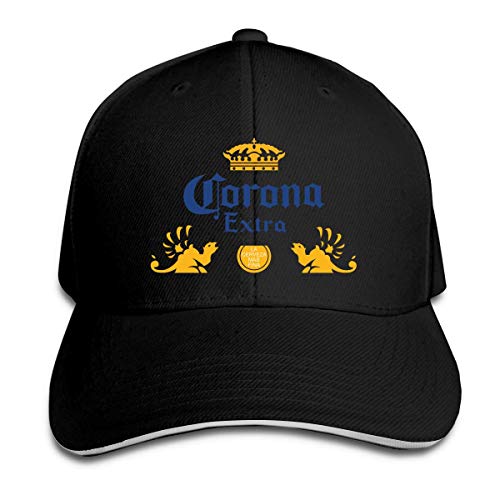 GGdjst Corona Extra Bier verstellbare Casquette Unisex Baseball Cap Trucker Hüte Schwarz von GGdjst
