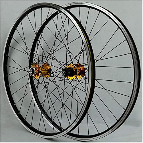 Bicycle Wheel Group 26-Zoll-Mountainbike-Radsatz, doppelwandige Scheibenbremsräder aus Aluminiumlegierung/Mountain-V-förmige Bremse 11-Gang von GHFQJUDN