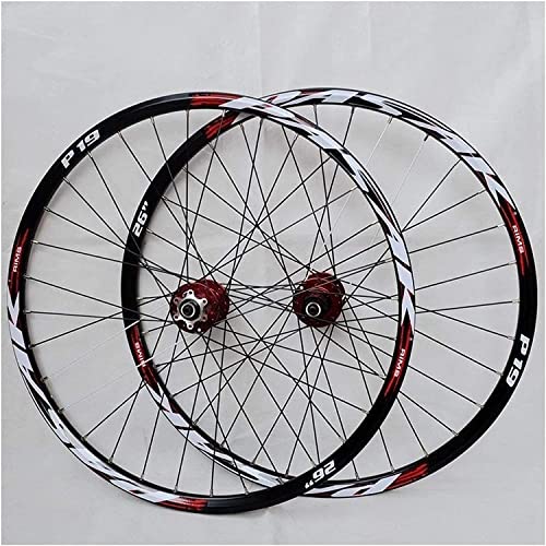 Bicycle Wheel Group Mountainous Fahrradradsatz, vorne Zwei hinten Vier Peilin, leicht zu zerlegen, Bergräder, verwendet für 7–11 Gänge von GHFQJUDN