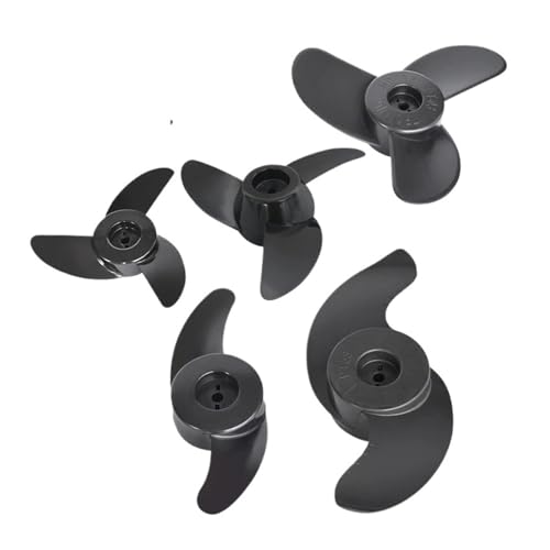 GHHZML Außenbordmotor Propeller 2/3 Blatt Propeller Motor Boot Propeller Elektrische Motor Außenborder Trolling Außenborder(M 2 Vanes) von GHHZML