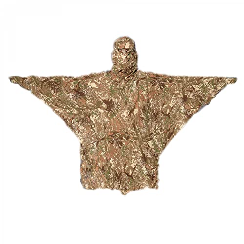 GHOSTHOOD Compact-Poncho Concamo Brown von GHOSTHOOD