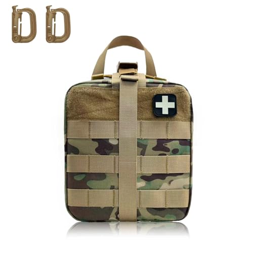 GINZER Molle Medical IFAK Tasche, groß, Camouflage von GINZER