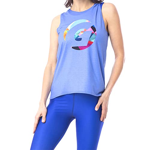 Gipara Frida Damen Sport Gebundenes Tanktop | Ärmelloses, enganliegendes Shirt für Workout, Yoga | Feuchtigkeitsmanagement, atmungsaktives Gewebe | Hellviolett, M von GIPARA FITNESS