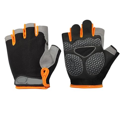 GKYQVE Halbfingerhandschuhe Für Wanderschulen Freien Außen Training Atmungsaktive Polyester Textur Zur Verbesserung Von Geschicklichkeit von GKYQVE