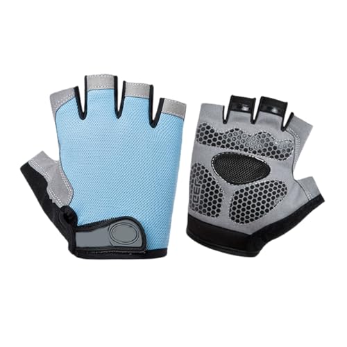 GKYQVE Halbfingerhandschuhe Für Wanderschulen Freien Außen Training Atmungsaktive Polyester Textur Zur Verbesserung Von Geschicklichkeit von GKYQVE