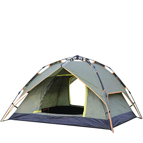 Belüftungs- Und Wärmeableitungseffekt Von Regen- Und Feuchtigkeitsdichten Doppelschichtzelten Für Camping-Outdoor-Spielzelte (Grün 210 X 180 X 135 cm) von GLJTUO