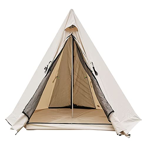 Camping-Pyramidenzelt Für 2-3 Personen, Zelt Für Die Jagd, Familienteam, Rucksackreisen, Camping, Wandern – Camping-Jurtenzelt von GLJTUO