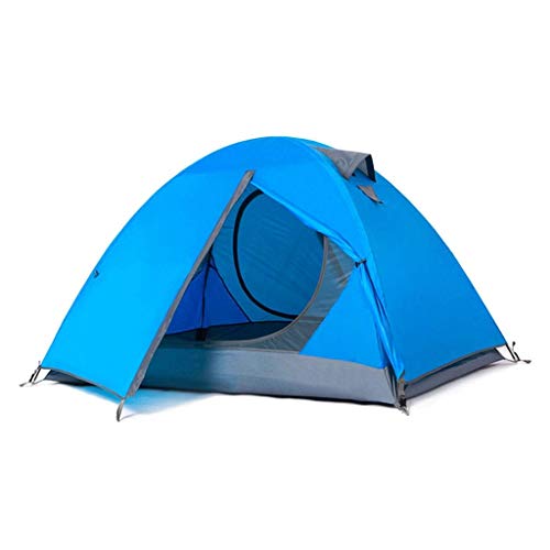 Campingzelt Mit Doppeltem Wasserdichtem Stoffdesign, Tragbare Unisex-Reiseausrüstung, Geeignet Für Alle Jahreszeiten von GLJTUO