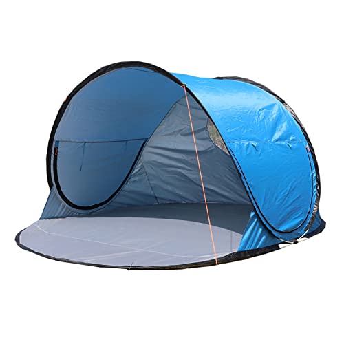 Outdoor 5-6 Personen Schnell Öffnendes Zelt Vollautomatisches Sonnenschutz-Strandzelt Frei Von Bausonnenschutz Großes Zelt Camping Home von GLJTUO