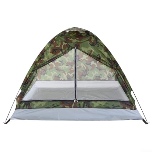 Camouflage-Zelt für Outdoor-Wandern, Outdoor-Camouflage, UV-Schutz, wasserdichtes Zelt, einfach aufzubauen, Outdoor-Zelt für Camping, Wandern (2 Personen) von GLOBALHUT