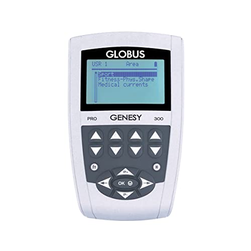 GLOBUS | Genesy 300 Pro, 4-Kanal-Elektrostimulationsgerät, 91 Programme für Physiotherapie von GLOBUS