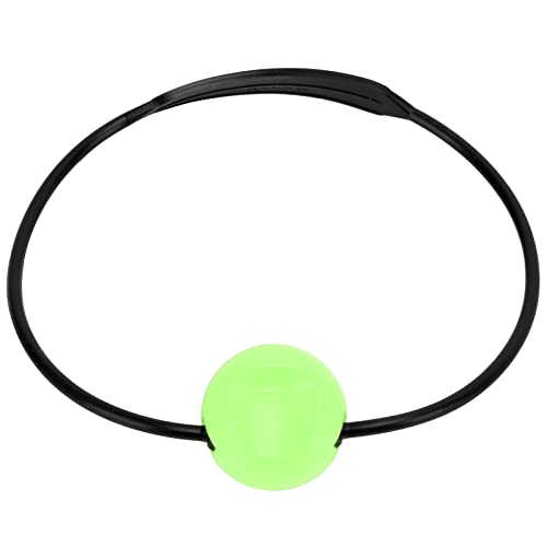 GLOGLOW Tauchflaschenklopfer, Einfach zu Bedienendes Tauchzubehör, Outdoor-Sport-Signalgerät, PA66-Material (Schwarzes Armband + grüne Kugel) von GLOGLOW