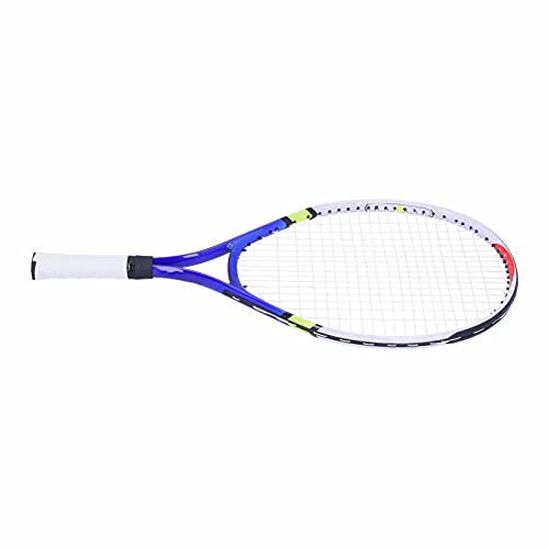 Tennisschläger, Leichter Rahmen aus Aluminiumlegierung, Tennisschläger-Set, Perfekter Tennisschläger für das Tennistraining für (Blue) von GLOGLOW