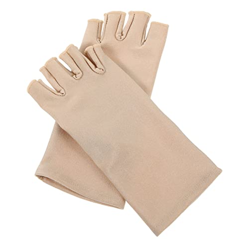 GLSTOY 1 Paar Outdoor Sonnenschutzhandschuhe UV Handschuhe Praktische Angelhandschuhe Sonnenhandschuhe Für Damen UV Schutz Fingerlose Handschuhe Für Damen Weibliche von GLSTOY