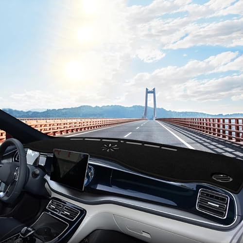 GLZHJ Passend für BYD Qin Plus EV DMi 2021-023 Auto-Armaturenbrett-Abdeckmatten Dashboard-Sonnenschutzpolster Anti-UV-Anti-Rutsch-Dashmat-Zubehör von GLZHJ