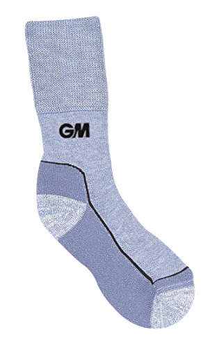 GM Cricket Herren Cricket Socken, grau, Size 6-13 von Gunn & Moore