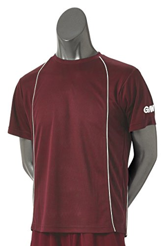 Gunn & Moore Herren Trainingsbekleidung T-Shirt, kastanienbraun, S von GM