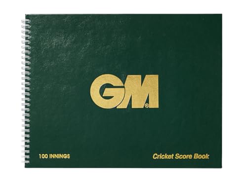 Gunn & Moore Drahtgebunden, 100 Innings Scorebook, grün von Gunn & Moore