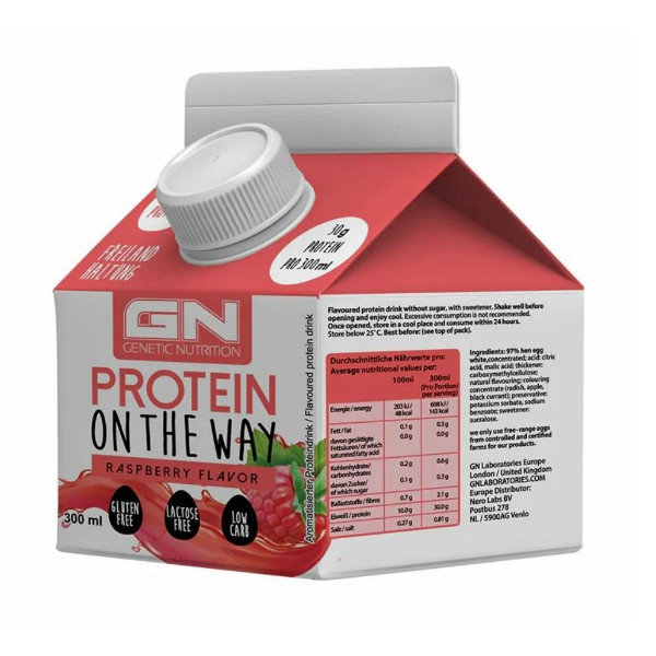 Gn Laboratories Protein on the Way, 300ml Raspberry von GN Laboratories
