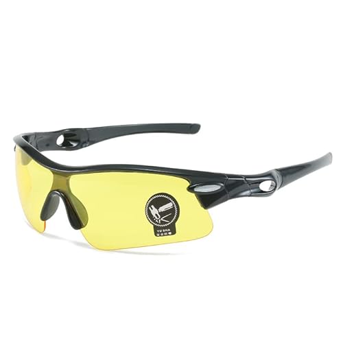Radsport Sonnenbrille,Nachtsicht Fahren Gläser,Polarisierte Fahrradbrille,Fahrradbrillen Polarisierte Sonnenbrille,Mountainbikebrillen,Fahrradbrillen Für Blendfreie Fahren Polarisierte Brillen von GNAUMORE