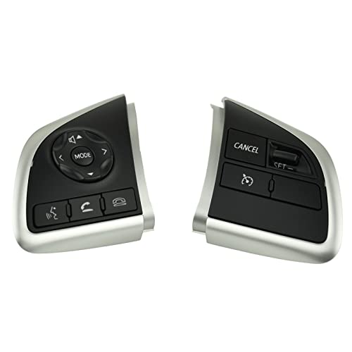 GOLCD Auto Lenkrad Audio Lautstärketaste Tempomat Schalter, für Mitsubishi Outlander 2013-2015 von GOLCD