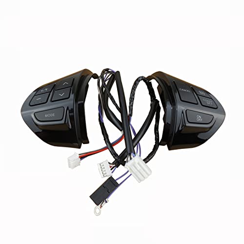 GOLCD Auto-Lenkrad-Geschwindigkeitsregler-Tasten Fernbedienung Lautstärke-Taste, für Mitsubishi ASX Outlander XL von GOLCD