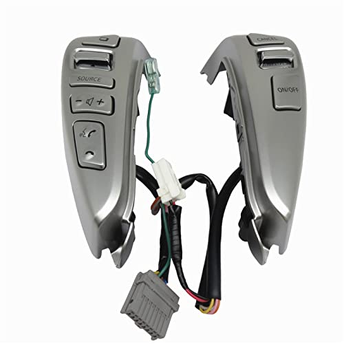 GOLCD Auto Lenkrad Tempomat Bluetooth Schalter 25550 3DA6A 255503DA6A, Für Nissan Sentra Sylphy Versa Hinweis LIVINA TIIDA von GOLCD