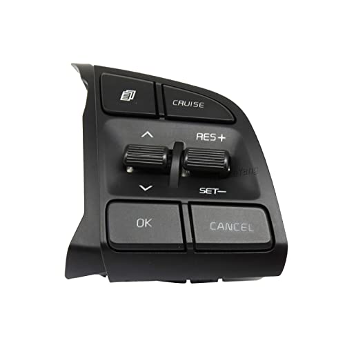GOLCD Auto Schalter Lenkrad Tempomat Taste Schalter Taste 96720 D3200, Für Hyundai Tucson IX35 2015-2020 1.6T / 2.0 von GOLCD