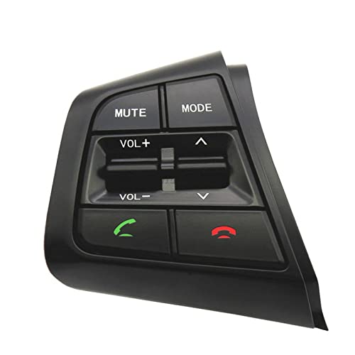 GOLCD Autozubehör Lenkrad Tempomat Tasten Fernbedienung Lautstärkeschalter,Für Hyundai ix25 (Creta) 1.6L von GOLCD