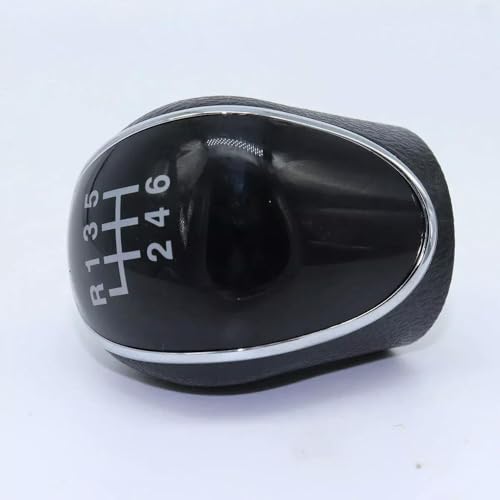 GOODGH - Auto-Schaltknauf für Mitsubishi Outlander II 2006-2012, ABS, Schwarz, L-förmig, Satin, Clip-on GOODGH - Auto-Schaltknauf für Mitsubishi Outlander II 2006-2012, ABS, Schwarz, L-förmig, Satin, Clip-on von GOODGH