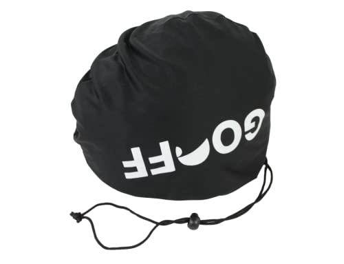 GOOFF® Helmüberzug schwarz – Schutz Ihres Speed-Pedelec-Helms oder Fahrrad-Helms – passend für alle Größen Schutz von GOOFF