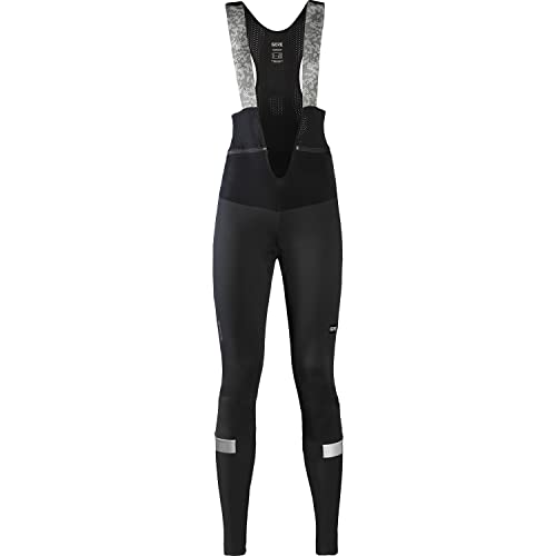 GORE WEAR Damen Thermo Fahrrad-Trägerhose Ability, Mit Sitzpolster, GORE-TEX INFINIUM, 38, Schwarz von GORE WEAR