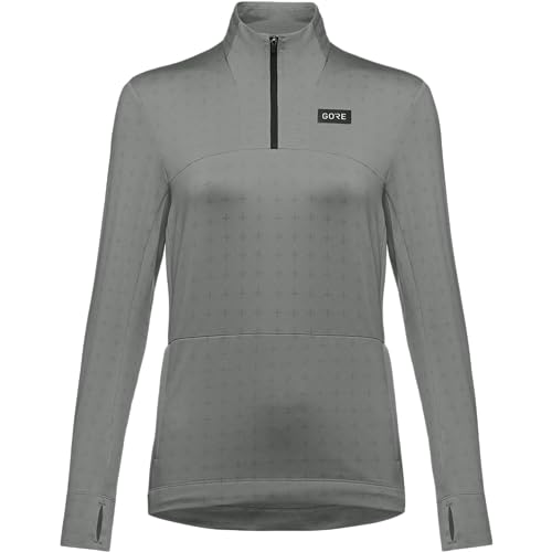 GORE WEAR Atmungsaktives Damen-Shirt, Everyday Thermo, Warmes Fleece-Funktionsshirt, Langärmlig, 1/4 Reißverschluss von GORE WEAR