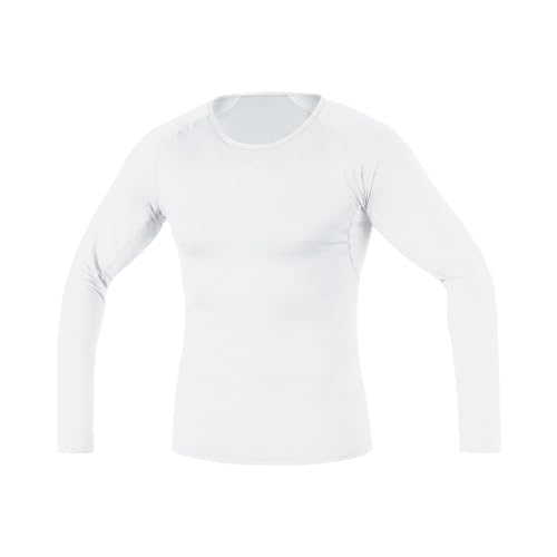 GORE WEAR Herren Base Layer Shirt Langarm, Weiß, XL EU von GORE WEAR