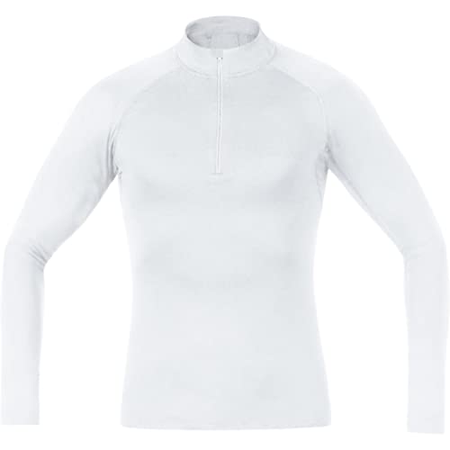 GORE WEAR Atmungsaktives Herren Stehkragen-Unterzieh-Shirt, Multisport, L, Weiß von GORE WEAR