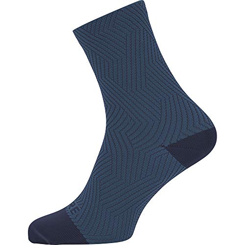 GORE WEAR Unisex Drive Jacke Damen Socken mittellang, Orbit Blue/Deep Water Blue, 38-40 EU von GORE WEAR