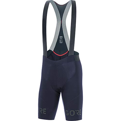 GORE WEAR C7 Langstrecken Herren Rennrad Trägerhose mit Sitzpolster, M, marineblau von GORE WEAR