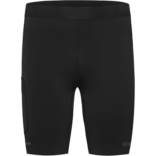 GOREWEAR CONCURVE Kurze Tights Herren, Black, L von GORE WEAR