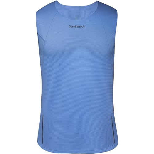 GORE WEAR Herren Contest 2.0 Singlet Shirt, Scrub Blue, XL EU von GORE WEAR