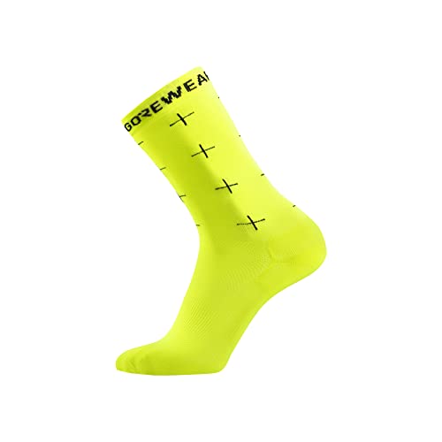 GORE WEAR Unisex Essential Daily Socken, Neon Gelb, 47-49 EU von GORE WEAR
