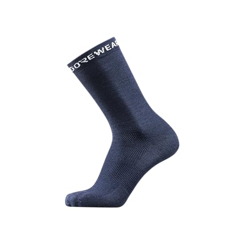 GORE WEAR Unisex Essential Merino Socks, Orbit Blue, 41-43 EU von GORE WEAR