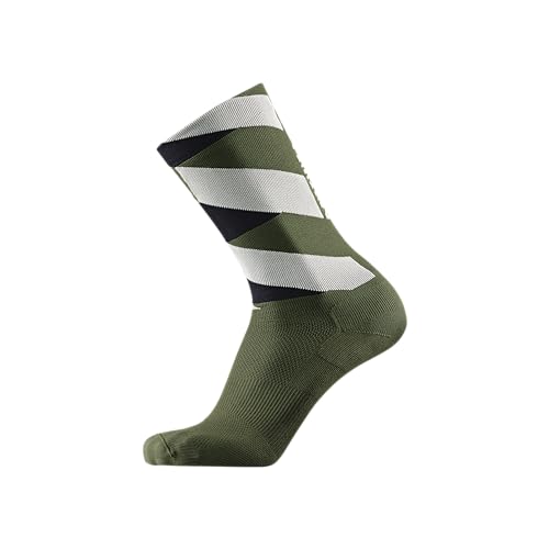 GOREWEAR Unisex Essential Signal Socks, Utility Grün/Schwarz, 35-37 EU von GORE WEAR