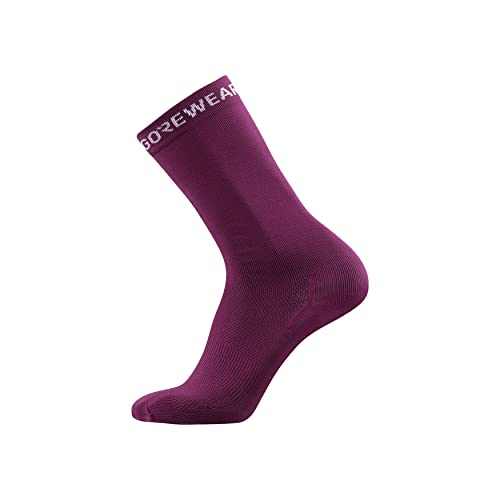 GORE WEAR Unisex R5 2in1 Shorts Socken, Process Purple, 41-43 EU von GORE WEAR