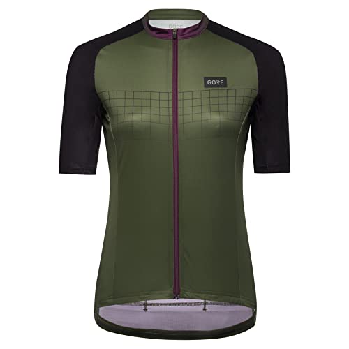 GORE WEAR Atmungsaktives Damen Fahrrad-Trikot, Grid Fade 2.0, Schneller Feuchtigkeitstransport, Mit Taschen, Kurzarm Fahrrad-Shirt von GORE WEAR