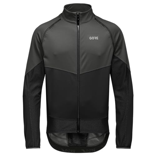 GORE WEAR Herren Fahrrad-Jacke Phantom, GORE-TEX INFINIUM, XXXL, Dunkelgrau/Schwarz von GORE WEAR