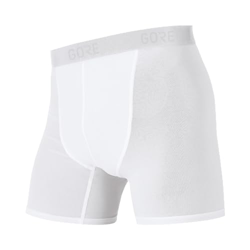 GORE WEAR M Herren Boxer-Shorts, Größe: L, Farbe: Weiß von GORE WEAR