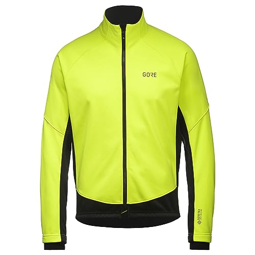 GORE WEAR Herren Thermo Fahrrad-Jacke, C3, GORE-TEX INFINIUM, S, Neon-Gelb/Schwarz von GORE WEAR