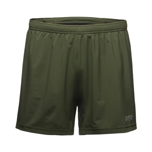 GOREWEAR R5 5 Inch Shorts, Utility Green, L von GORE WEAR