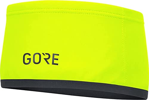 GORE WEAR M Unisex Stirnband GORE WINDSTOPPER, Größe: ONE, Farbe: Neon-Gelb von GORE WEAR